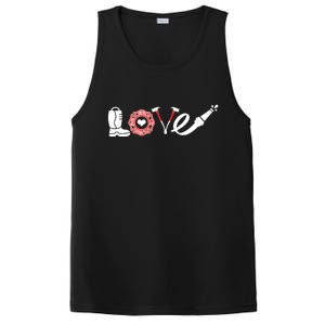 Love Support Firefighters Logo PosiCharge Competitor Tank