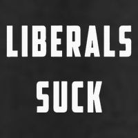Liberals Suck Funny Liberal Adult Drive Performance Visor