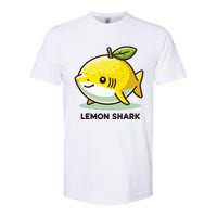 Lemon Shark Funny Animal Made Of Fruit Softstyle CVC T-Shirt