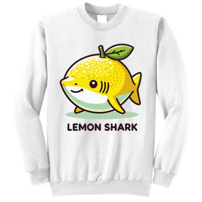 Lemon Shark Funny Animal Made Of Fruit Sweatshirt