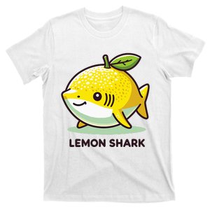 Lemon Shark Funny Animal Made Of Fruit T-Shirt