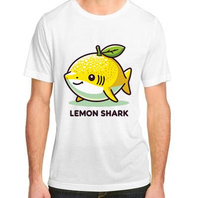 Lemon Shark Funny Animal Made Of Fruit Adult ChromaSoft Performance T-Shirt