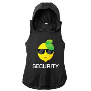 Lemonade Security Funny Lemonade Lemon Stand Crew Ladies PosiCharge Tri-Blend Wicking Draft Hoodie Tank