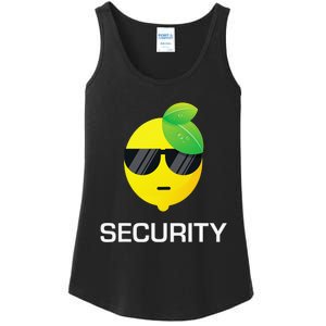 Lemonade Security Funny Lemonade Lemon Stand Crew Ladies Essential Tank