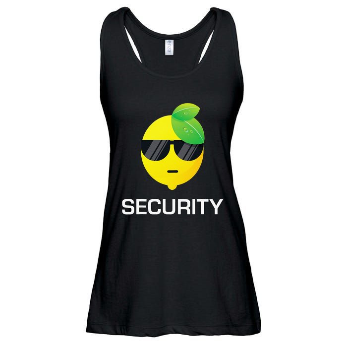 Lemonade Security Funny Lemonade Lemon Stand Crew Ladies Essential Flowy Tank