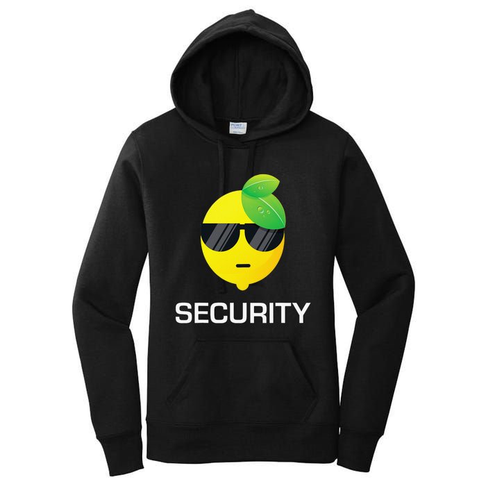 Lemonade Security Funny Lemonade Lemon Stand Crew Women's Pullover Hoodie