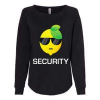 Lemonade Security Funny Lemonade Lemon Stand Crew Womens California Wash Sweatshirt