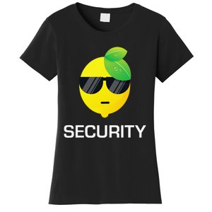 Lemonade Security Funny Lemonade Lemon Stand Crew Women's T-Shirt