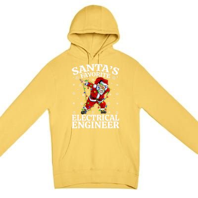 Lighting SantaS Favorites Electrical Engineer Christmas Gift Premium Pullover Hoodie