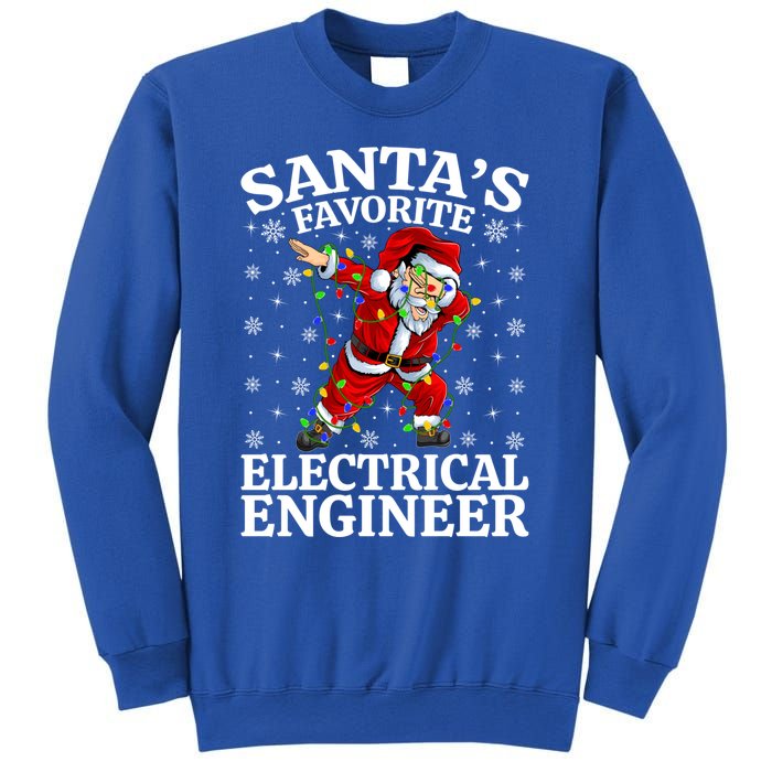 Lighting SantaS Favorites Electrical Engineer Christmas Gift Sweatshirt