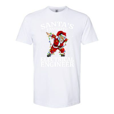 Lighting SantaS Favorites Electrical Engineer Christmas Gift Softstyle CVC T-Shirt