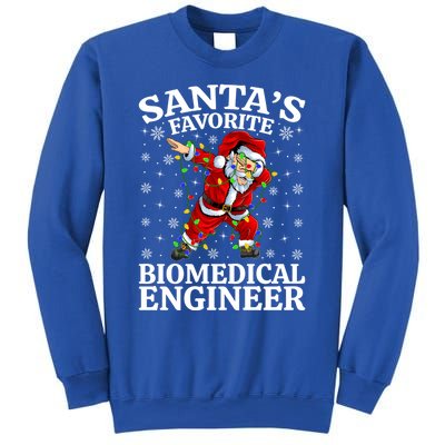 Lighting SantaS Favorites Biomedical Engineer Christmas Cool Gift Sweatshirt