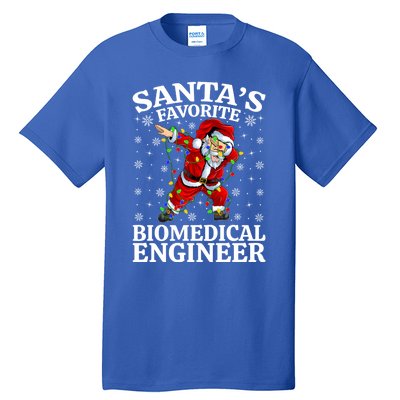 Lighting SantaS Favorites Biomedical Engineer Christmas Cool Gift Tall T-Shirt