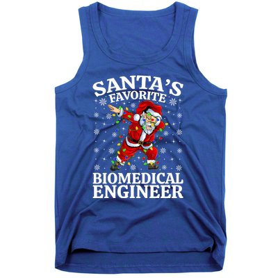 Lighting SantaS Favorites Biomedical Engineer Christmas Cool Gift Tank Top