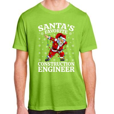 Lighting SantaS Favorites Construction Engineer Christmas Gift Adult ChromaSoft Performance T-Shirt