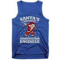 Lighting SantaS Favorites Construction Engineer Christmas Gift Tank Top