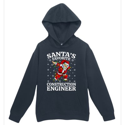 Lighting SantaS Favorites Construction Engineer Christmas Gift Urban Pullover Hoodie