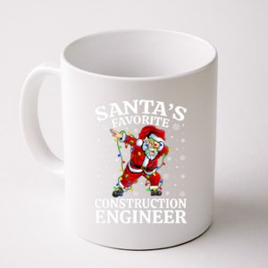 Lighting SantaS Favorites Construction Engineer Christmas Gift Coffee Mug