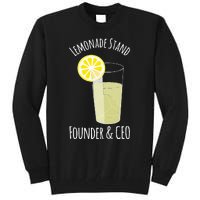 Lemonade Stand For Entrepreneur Tall Sweatshirt