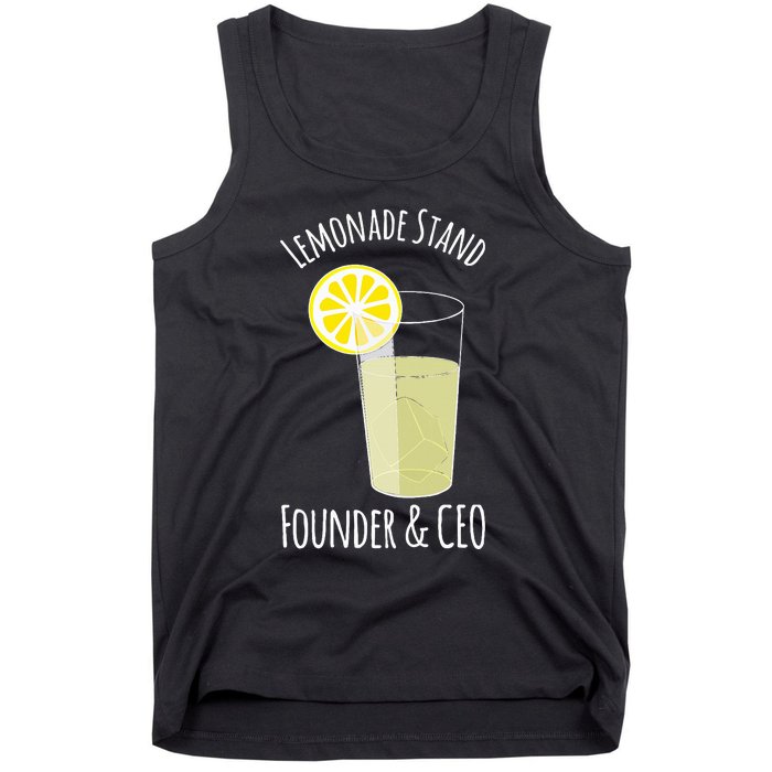 Lemonade Stand For Entrepreneur Tank Top