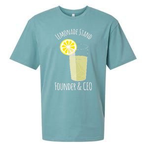 Lemonade Stand For Entrepreneur Sueded Cloud Jersey T-Shirt