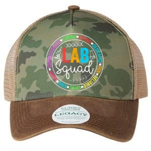 Lab Squad Funny Lab Week 2024 Medical Laboratory Technician Legacy Tie Dye Trucker Hat