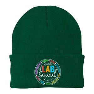 Lab Squad Funny Lab Week 2024 Medical Laboratory Technician Knit Cap Winter Beanie