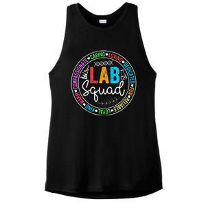 Lab Squad Funny Lab Week 2024 Medical Laboratory Technician Ladies PosiCharge Tri-Blend Wicking Tank