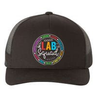 Lab Squad Funny Lab Week 2024 Medical Laboratory Technician Yupoong Adult 5-Panel Trucker Hat