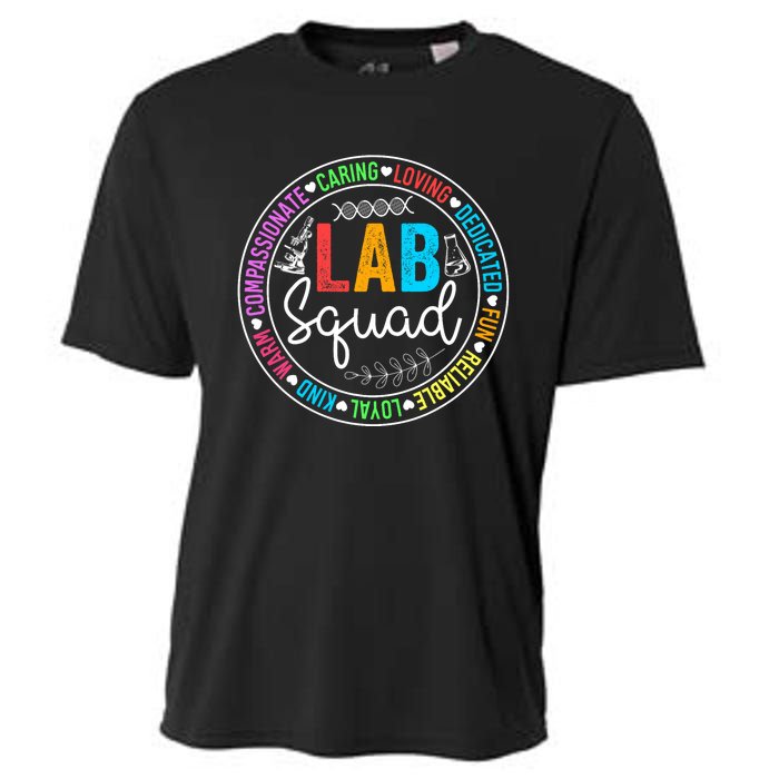 Lab Squad Funny Lab Week 2024 Medical Laboratory Technician Cooling Performance Crew T-Shirt