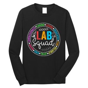 Lab Squad Funny Lab Week 2024 Medical Laboratory Technician Long Sleeve Shirt