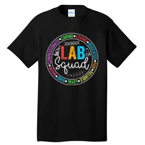 Lab Squad Funny Lab Week 2024 Medical Laboratory Technician Tall T-Shirt