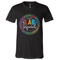 Lab Squad Funny Lab Week 2024 Medical Laboratory Technician V-Neck T-Shirt