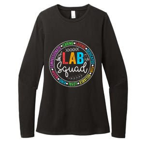 Lab Squad Funny Lab Week 2024 Medical Laboratory Technician Womens CVC Long Sleeve Shirt