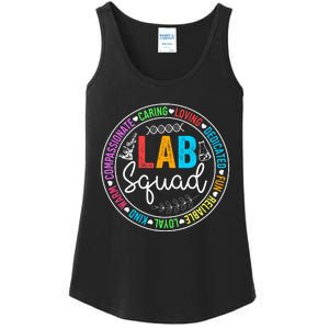 Lab Squad Funny Lab Week 2024 Medical Laboratory Technician Ladies Essential Tank