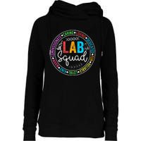 Lab Squad Funny Lab Week 2024 Medical Laboratory Technician Womens Funnel Neck Pullover Hood