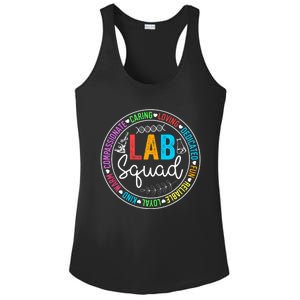 Lab Squad Funny Lab Week 2024 Medical Laboratory Technician Ladies PosiCharge Competitor Racerback Tank