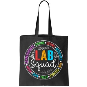 Lab Squad Funny Lab Week 2024 Medical Laboratory Technician Tote Bag