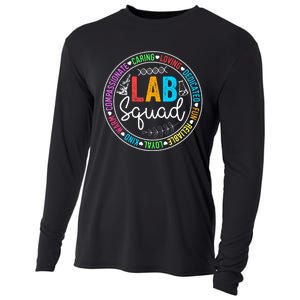 Lab Squad Funny Lab Week 2024 Medical Laboratory Technician Cooling Performance Long Sleeve Crew