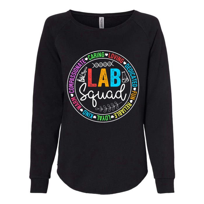 Lab Squad Funny Lab Week 2024 Medical Laboratory Technician Womens California Wash Sweatshirt