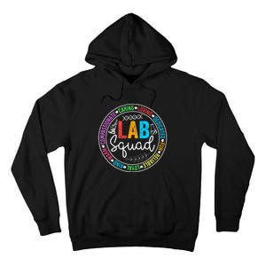 Lab Squad Funny Lab Week 2024 Medical Laboratory Technician Tall Hoodie