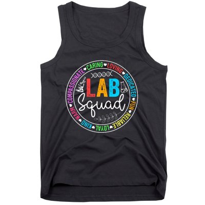 Lab Squad Funny Lab Week 2024 Medical Laboratory Technician Tank Top