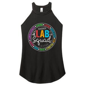 Lab Squad Funny Lab Week 2024 Medical Laboratory Technician Women's Perfect Tri Rocker Tank