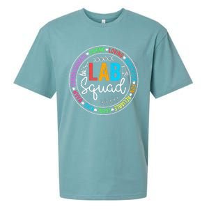 Lab Squad Funny Lab Week 2024 Medical Laboratory Technician Sueded Cloud Jersey T-Shirt