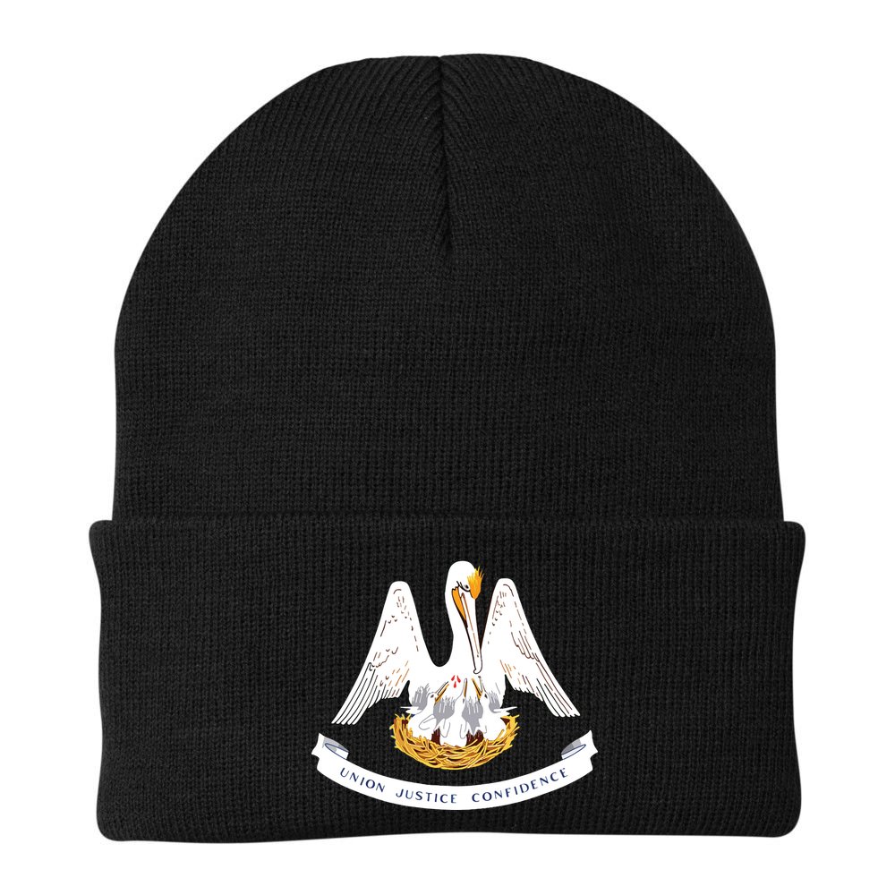 Louisiana State Flag Beanie