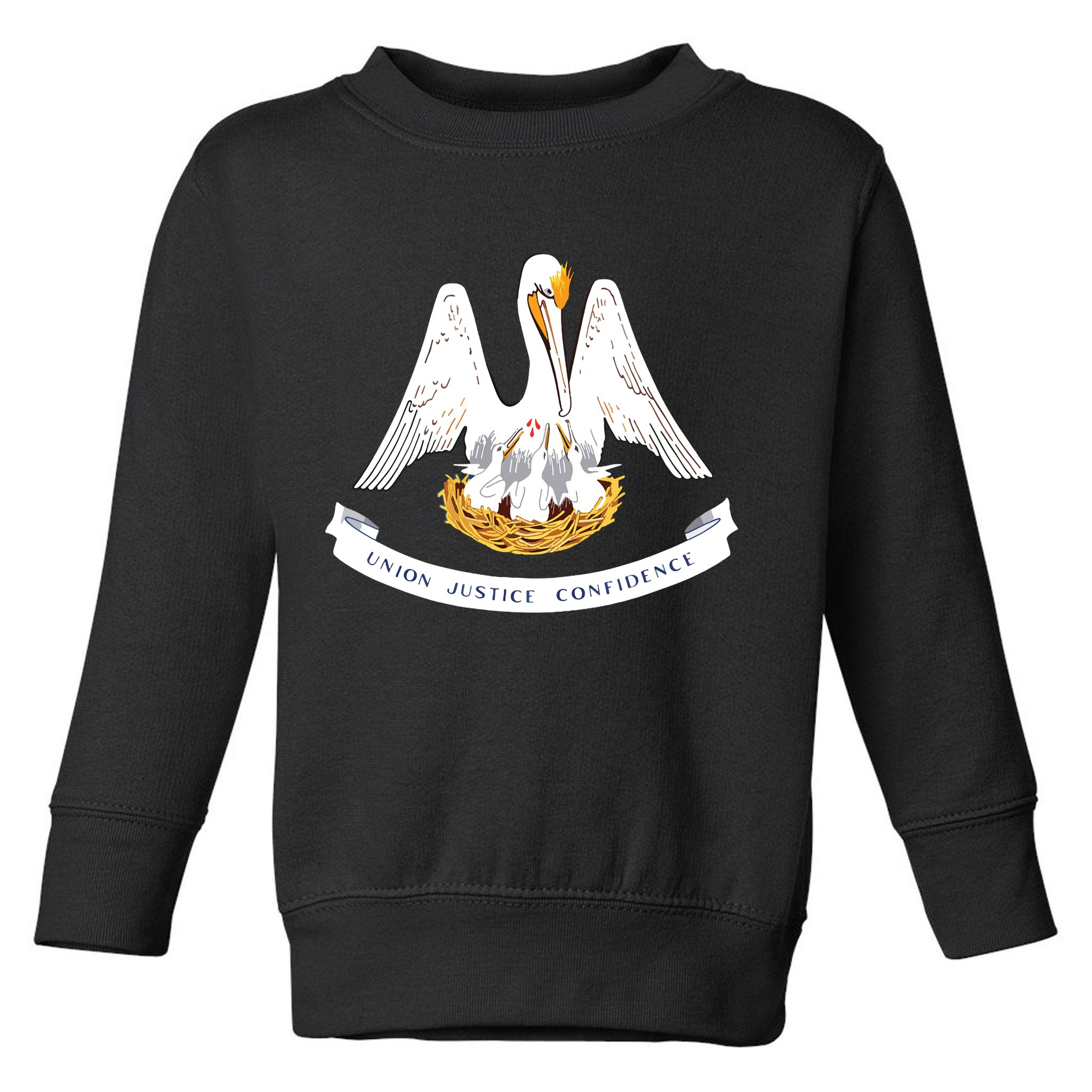 Louisiana State Flag Toddler Sweatshirt