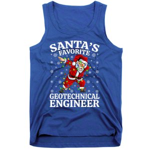 Lighting SantaS Favorites Geotechnical Engineer Christmas Funny Gift Tank Top