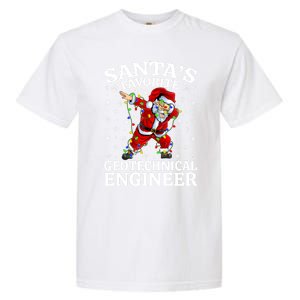 Lighting SantaS Favorites Geotechnical Engineer Christmas Funny Gift Garment-Dyed Heavyweight T-Shirt