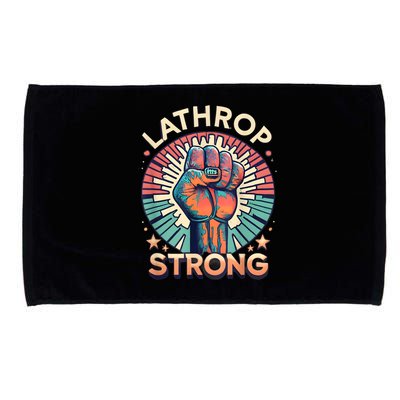 Lathrop Strong Fist Of Power Microfiber Hand Towel