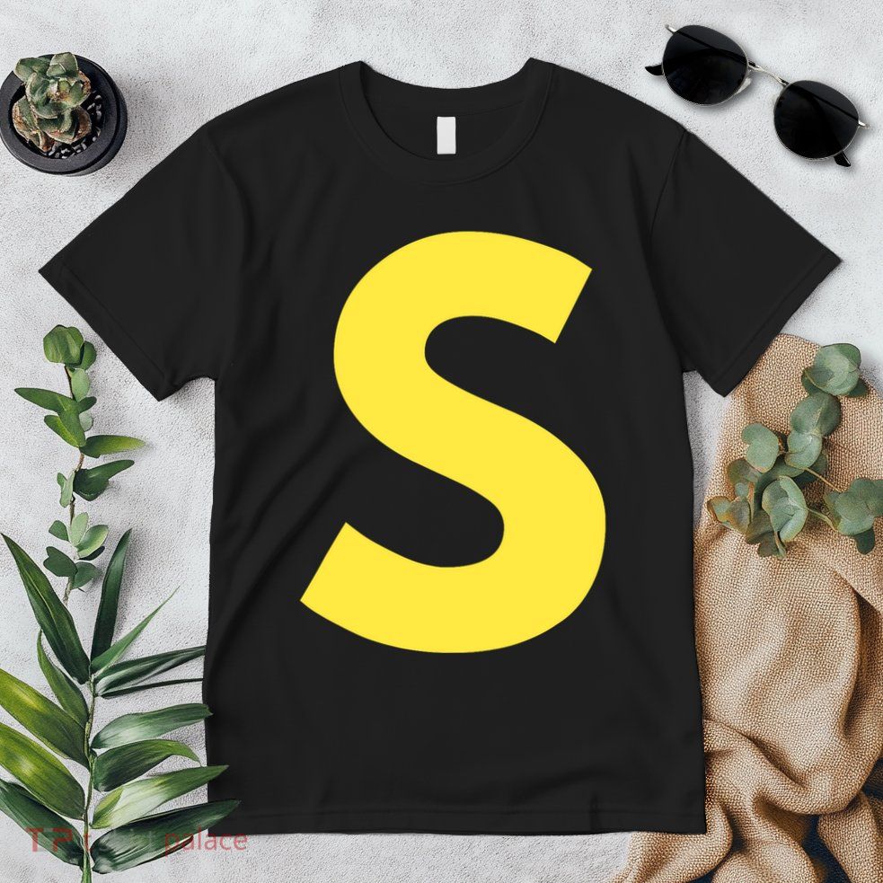 Letter S Funny Matching Halloween Costume Premium T-Shirt